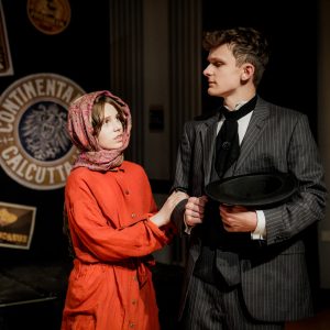 students in a theatre performance