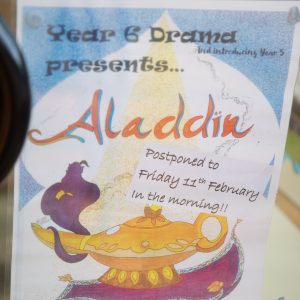 Aladdin Production leaflet