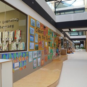 Interior of school in Dubai