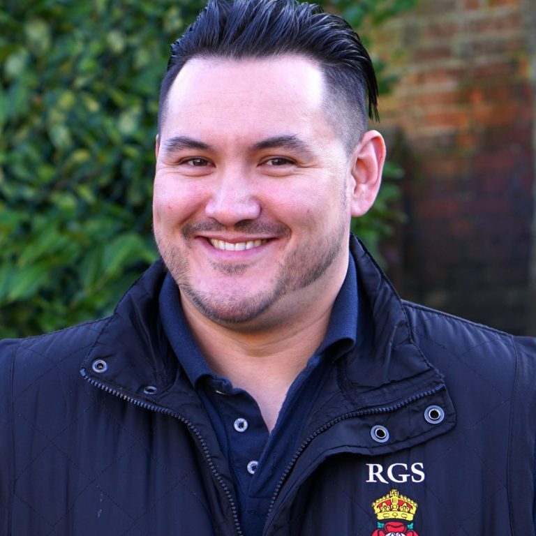 man smiling