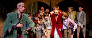 students in a play